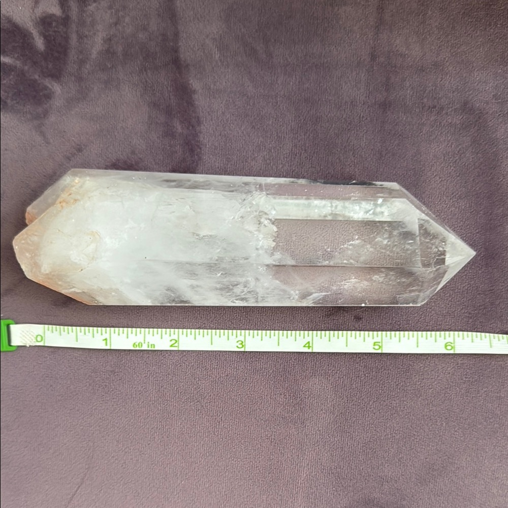 Clear Quartz Crystal Point - Picture 6 of 6